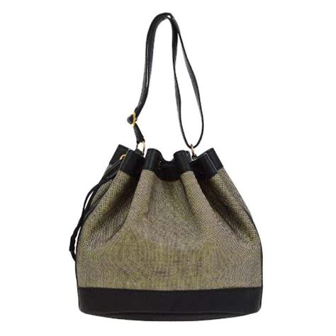 hermes bucket bag canvas